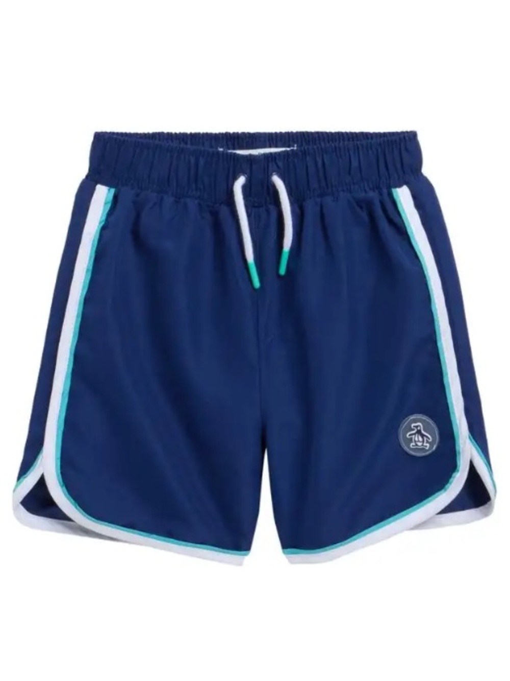 ORIGINAL PENGUIN BY MUNSINGWEAR Kids' Dolphin Hem Swim Trunks